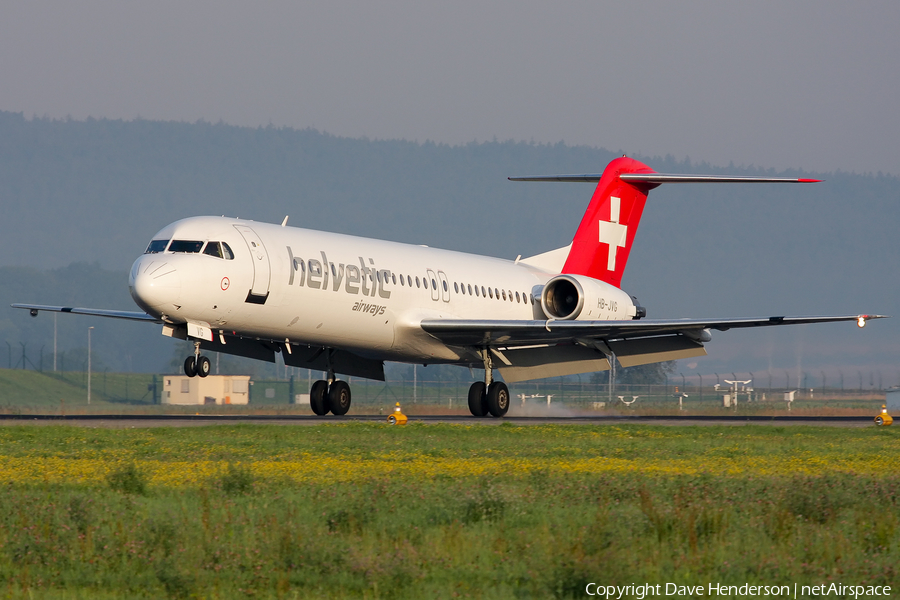 Helvetic Airways Fokker 100 (HB-JVG) | Photo 1053