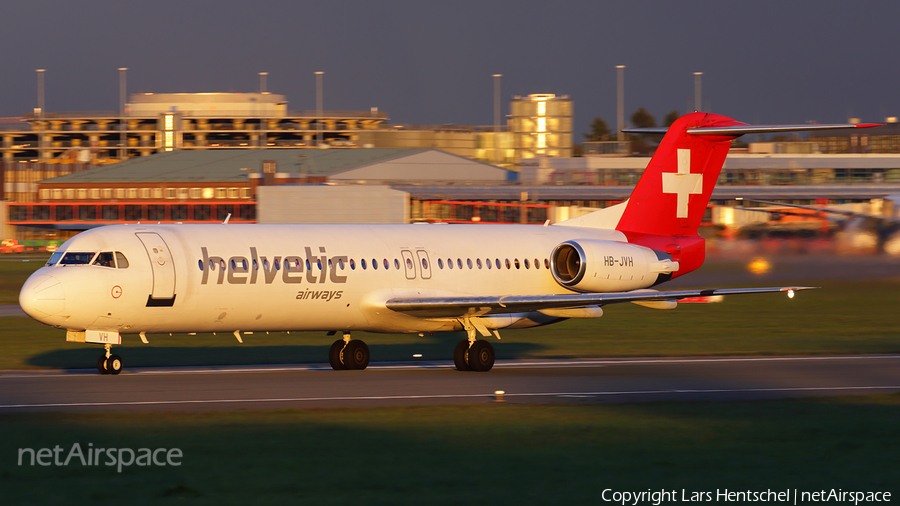 Helvetic Airways Fokker 100 (HB-JVH) | Photo 158061