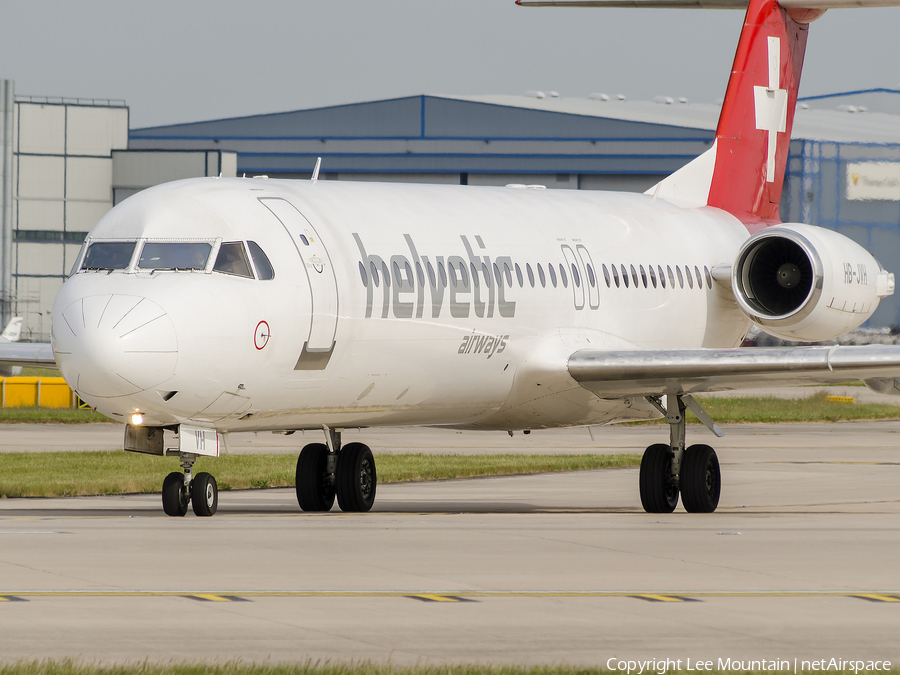 Helvetic Airways Fokker 100 (HB-JVH) | Photo 112501