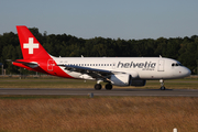 Helvetic Airways Airbus A319-112 (HB-JVK) at  Hamburg - Fuhlsbuettel (Helmut Schmidt), Germany