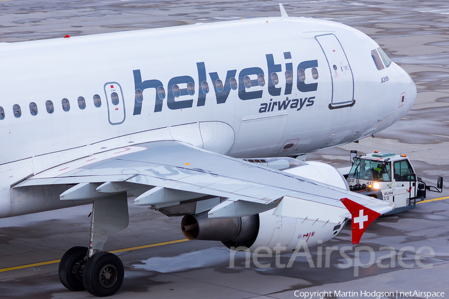 Helvetic Airways Airbus A319-112 (HB-JVK) | Photo 101411