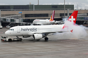 Helvetic Airways Airbus A319-112 (HB-JVK) at  Zurich - Kloten, Switzerland