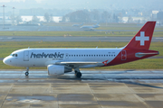 Helvetic Airways Airbus A319-112 (HB-JVK) at  Zurich - Kloten, Switzerland