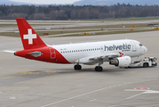 Helvetic Airways Airbus A319-112 (HB-JVK) at  Zurich - Kloten, Switzerland