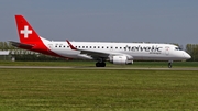 Helvetic Airways Embraer ERJ-190LR (ERJ-190-100LR) (HB-JVL) at  Amsterdam - Schiphol, Netherlands