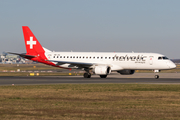 Helvetic Airways Embraer ERJ-190LR (ERJ-190-100LR) (HB-JVL) at  Frankfurt am Main, Germany