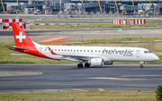 Helvetic Airways Embraer ERJ-190LR (ERJ-190-100LR) (HB-JVL) at  Madrid - Barajas, Spain