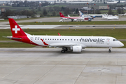 Helvetic Airways Embraer ERJ-190LR (ERJ-190-100LR) (HB-JVL) at  Zurich - Kloten, Switzerland