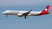 Helvetic Airways Embraer ERJ-190LR (ERJ-190-100LR) (HB-JVL) at  Brussels - International, Belgium