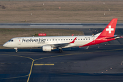 Helvetic Airways Embraer ERJ-190LR (ERJ-190-100LR) (HB-JVM) at  Dusseldorf - International, Germany