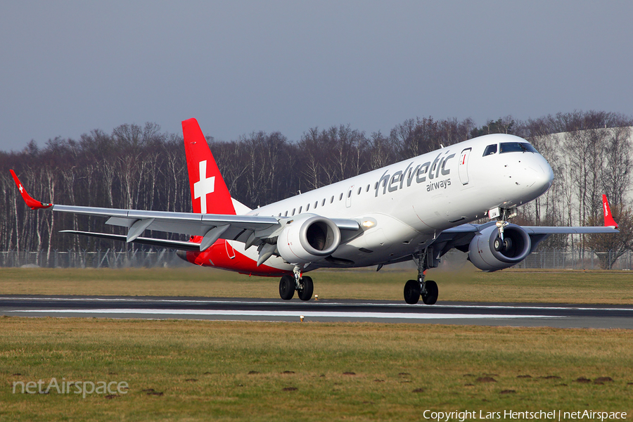 Helvetic Airways Embraer ERJ-190LR (ERJ-190-100LR) (HB-JVM) | Photo 67195