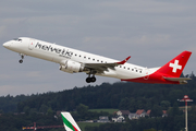 Helvetic Airways Embraer ERJ-190LR (ERJ-190-100LR) (HB-JVM) at  Zurich - Kloten, Switzerland