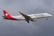 Helvetic Airways Embraer ERJ-190LR (ERJ-190-100LR) (HB-JVM) at  Frankfurt am Main, Germany