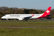 Helvetic Airways Embraer ERJ-190LR (ERJ-190-100LR) (HB-JVM) at  Hamburg - Fuhlsbuettel (Helmut Schmidt), Germany