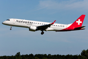 Helvetic Airways Embraer ERJ-190LR (ERJ-190-100LR) (HB-JVM) at  Hamburg - Fuhlsbuettel (Helmut Schmidt), Germany