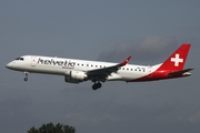 Helvetic Airways Embraer ERJ-190LR (ERJ-190-100LR) (HB-JVM) at  Hamburg - Fuhlsbuettel (Helmut Schmidt), Germany