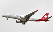 Helvetic Airways Embraer ERJ-190LR (ERJ-190-100LR) (HB-JVM) at  Warsaw - Frederic Chopin International, Poland