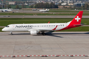 Helvetic Airways Embraer ERJ-190LR (ERJ-190-100LR) (HB-JVM) at  Zurich - Kloten, Switzerland