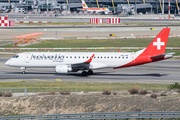 Helvetic Airways Embraer ERJ-190LR (ERJ-190-100LR) (HB-JVN) at  Madrid - Barajas, Spain