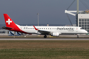 Helvetic Airways Embraer ERJ-190LR (ERJ-190-100LR) (HB-JVN) at  Munich, Germany