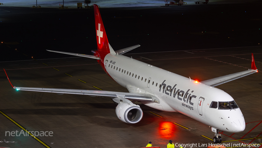 Helvetic Airways Embraer ERJ-190LR (ERJ-190-100LR) (HB-JVO) | Photo 547246