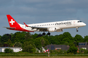 Helvetic Airways Embraer ERJ-190LR (ERJ-190-100LR) (HB-JVO) at  Hamburg - Fuhlsbuettel (Helmut Schmidt), Germany