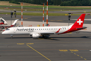 Helvetic Airways Embraer ERJ-190LR (ERJ-190-100LR) (HB-JVO) at  Hamburg - Fuhlsbuettel (Helmut Schmidt), Germany