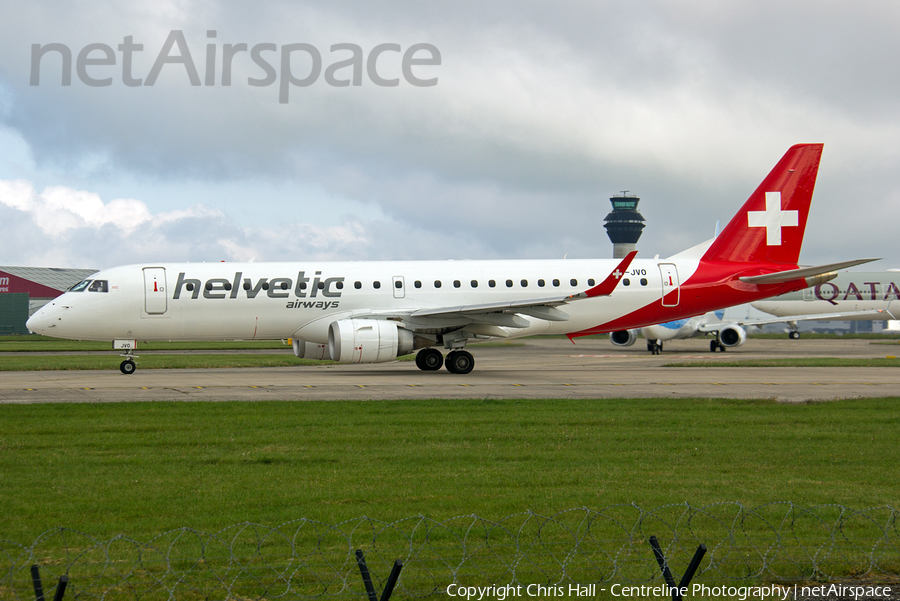 Helvetic Airways Embraer ERJ-190LR (ERJ-190-100LR) (HB-JVO) | Photo 507979