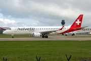 Helvetic Airways Embraer ERJ-190LR (ERJ-190-100LR) (HB-JVO) at  Manchester - International (Ringway), United Kingdom