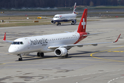 Helvetic Airways Embraer ERJ-190LR (ERJ-190-100LR) (HB-JVO) at  Zurich - Kloten, Switzerland