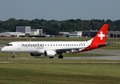 Helvetic Airways Embraer ERJ-190LR (ERJ-190-100LR) (HB-JVP) at  Hamburg - Fuhlsbuettel (Helmut Schmidt), Germany