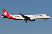 Helvetic Airways Embraer ERJ-190LR (ERJ-190-100LR) (HB-JVQ) at  Zurich - Kloten, Switzerland