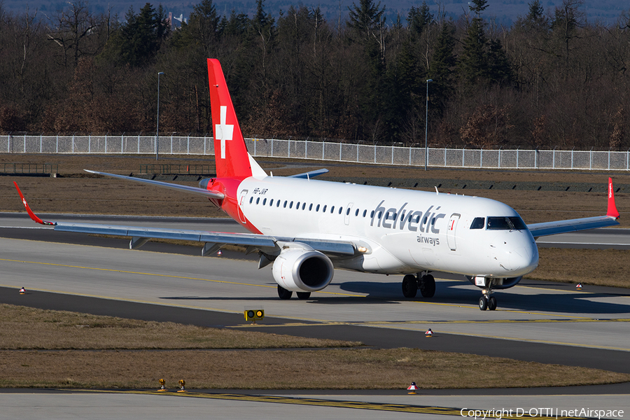 Helvetic Airways Embraer ERJ-190LR (ERJ-190-100LR) (HB-JVR) | Photo 224536