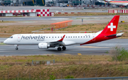 Helvetic Airways Embraer ERJ-190LR (ERJ-190-100LR) (HB-JVR) at  Madrid - Barajas, Spain