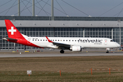 Helvetic Airways Embraer ERJ-190LR (ERJ-190-100LR) (HB-JVR) at  Munich, Germany