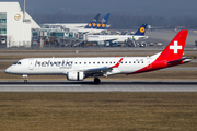 Helvetic Airways Embraer ERJ-190LR (ERJ-190-100LR) (HB-JVR) at  Munich, Germany