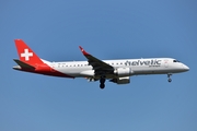 Helvetic Airways Embraer ERJ-190LR (ERJ-190-100LR) (HB-JVS) at  Frankfurt am Main, Germany