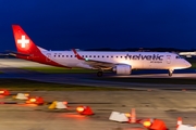 Helvetic Airways Embraer ERJ-190LR (ERJ-190-100LR) (HB-JVX) at  Hamburg - Fuhlsbuettel (Helmut Schmidt), Germany