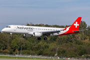 Helvetic Airways Embraer ERJ-190LR (ERJ-190-100LR) (HB-JVX) at  Luxembourg - Findel, Luxembourg