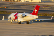 REGA - Swiss Air Rescue Bombardier CL-600-2B16 Challenger 650 (HB-JWA) at  Gran Canaria, Spain