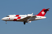 REGA - Swiss Air Rescue Bombardier CL-600-2B16 Challenger 650 (HB-JWA) at  Palma De Mallorca - Son San Juan, Spain