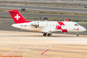 REGA - Swiss Air Rescue Bombardier CL-600-2B16 Challenger 650 (HB-JWB) at  Gran Canaria, Spain