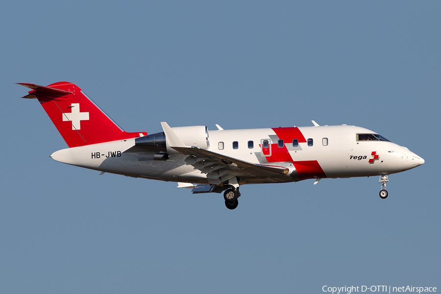 REGA - Swiss Air Rescue Bombardier CL-600-2B16 Challenger 650 (HB-JWB) | Photo 264548