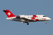 REGA - Swiss Air Rescue Bombardier CL-600-2B16 Challenger 650 (HB-JWB) at  Palma De Mallorca - Son San Juan, Spain