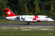 REGA - Swiss Air Rescue Bombardier CL-600-2B16 Challenger 650 (HB-JWC) at  Hamburg - Fuhlsbuettel (Helmut Schmidt), Germany