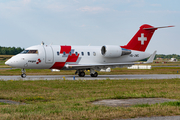 REGA - Swiss Air Rescue Bombardier CL-600-2B16 Challenger 650 (HB-JWC) at  Hamburg - Fuhlsbuettel (Helmut Schmidt), Germany