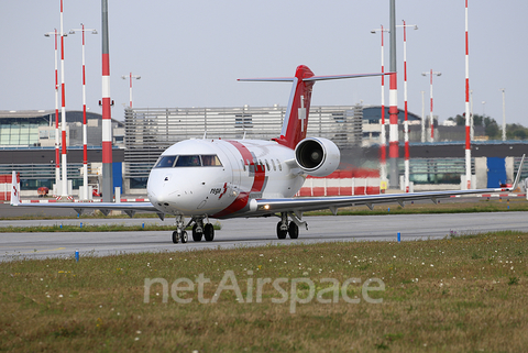 REGA - Swiss Air Rescue Bombardier CL-600-2B16 Challenger 650 (HB-JWC) at  Hamburg - Fuhlsbuettel (Helmut Schmidt), Germany