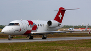 REGA - Swiss Air Rescue Bombardier CL-600-2B16 Challenger 650 (HB-JWC) at  Hamburg - Fuhlsbuettel (Helmut Schmidt), Germany