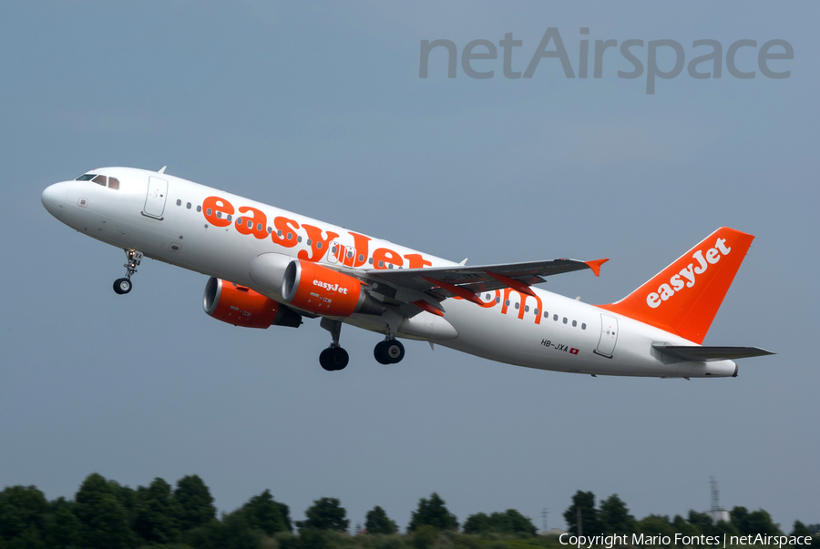 easyJet Switzerland Airbus A320-214 (HB-JXA) | Photo 55176
