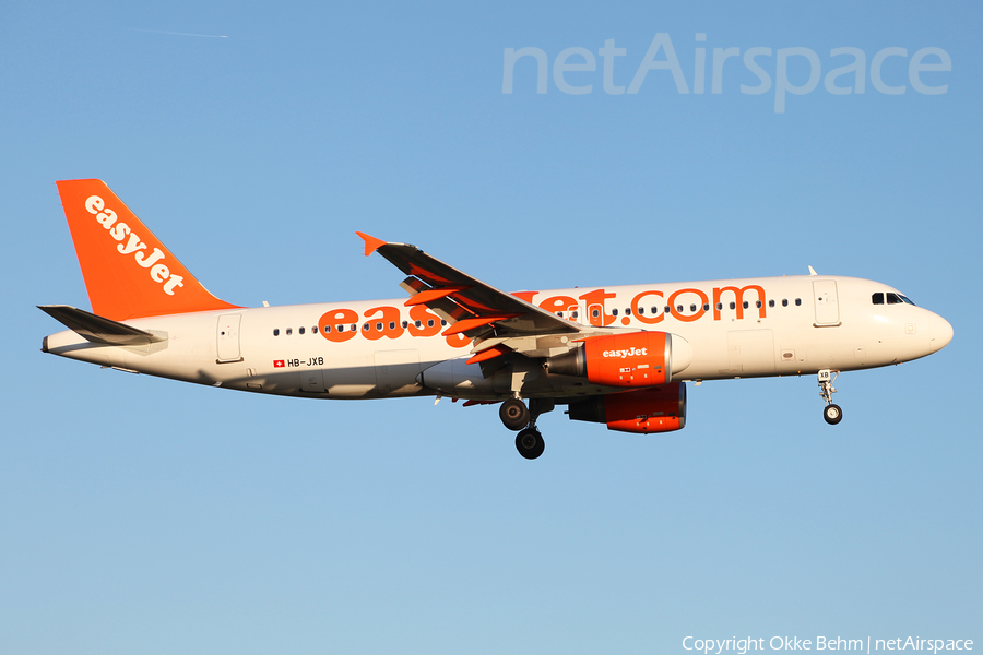 easyJet Switzerland Airbus A320-214 (HB-JXB) | Photo 77941